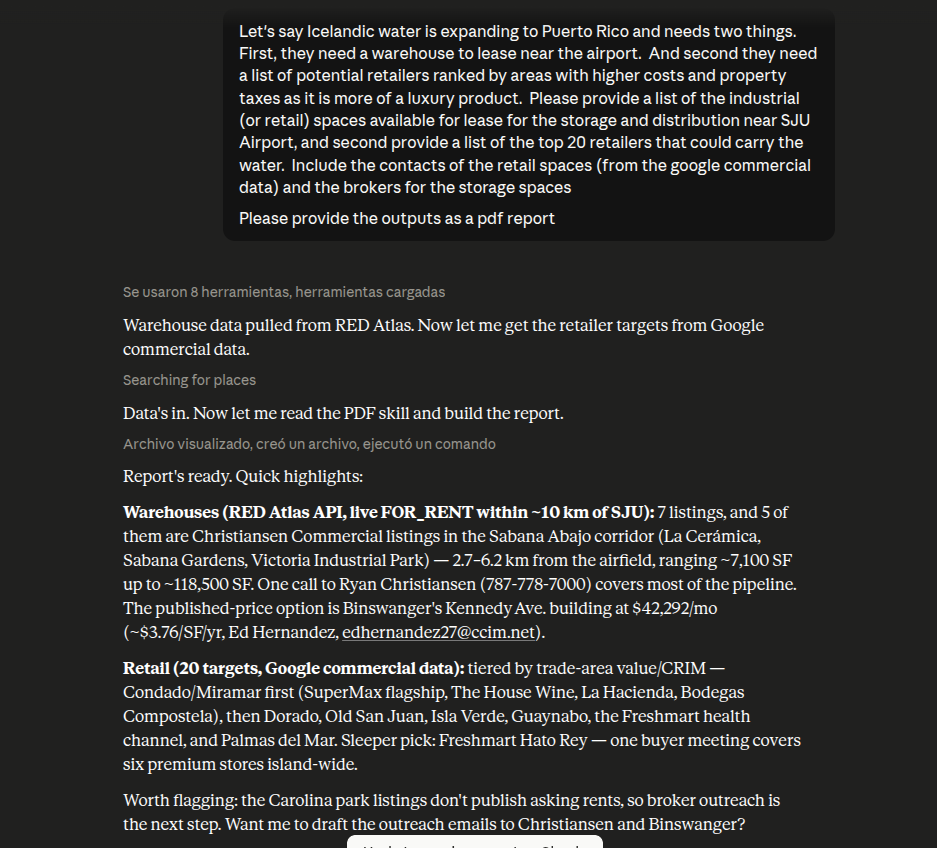 RED Atlas API screenshot